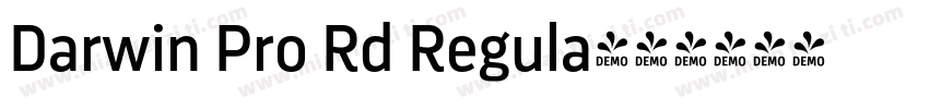 Darwin Pro Rd Regula字体转换